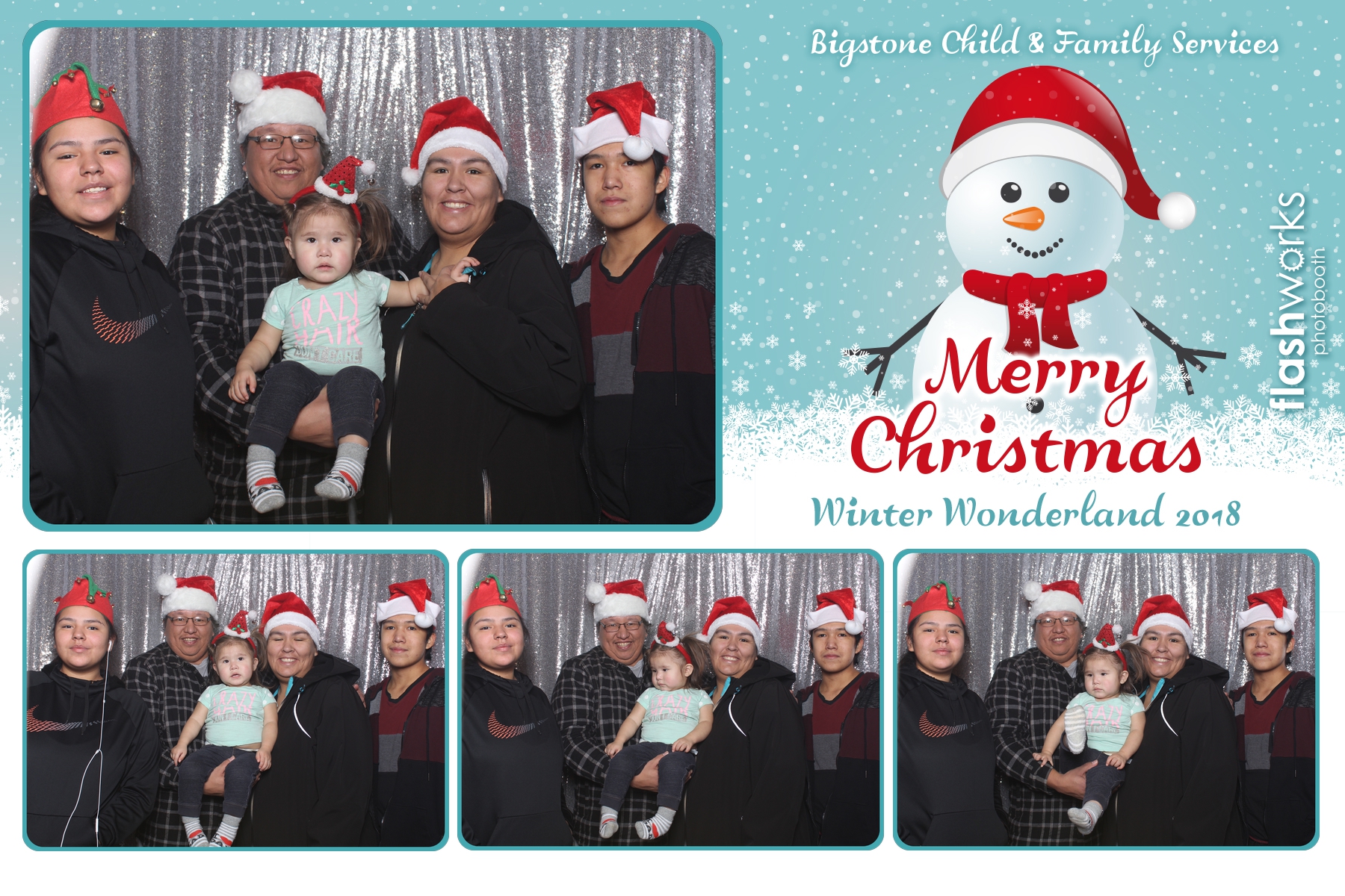 Bigstone Child & Family Services Winter Wonderland 2018 | View more photos from the event at gallery.flashworksphotobooth.com/u/FlashworksPhotoboothInc/Bigstone-Child-Family-Services-Winter-Wonderland-2018